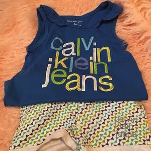 Calvin Klein Girls Matching Set